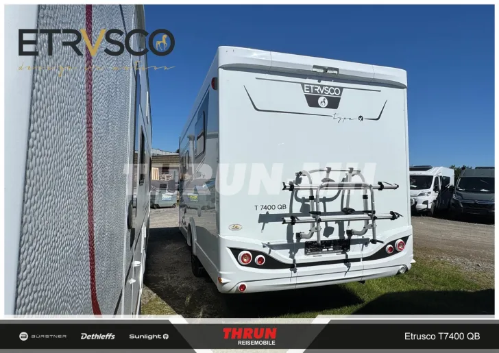Fahrzeugbild Etrusco T 7400 QB | SAT | SOLAR | LUFTFEDER | HUBBETT #5