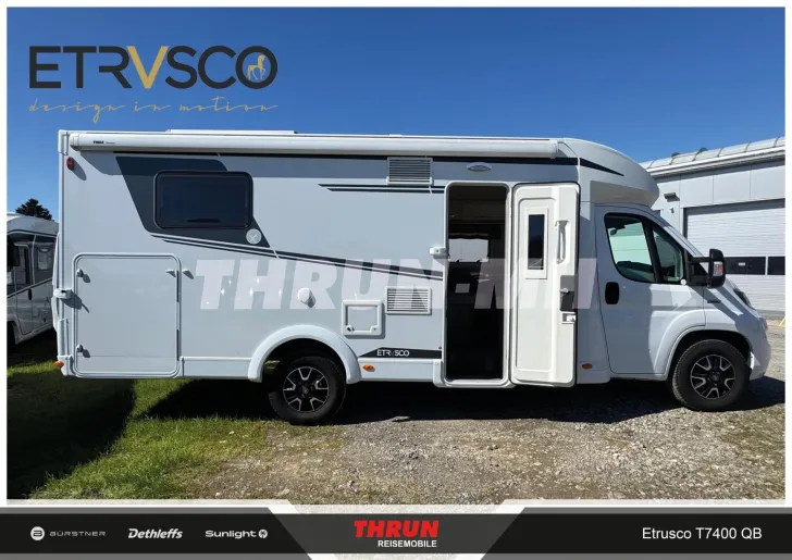 Fahrzeugbild Etrusco T 7400 QB | SAT | SOLAR | LUFTFEDER | HUBBETT #6