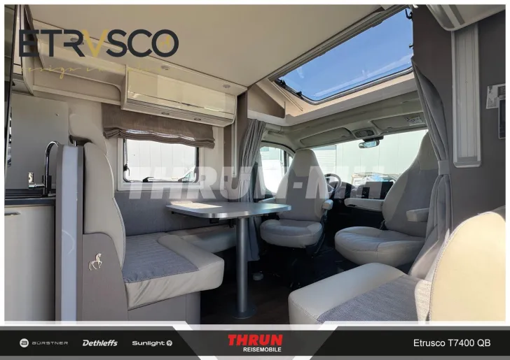 Fahrzeugbild Etrusco T 7400 QB | SAT | SOLAR | LUFTFEDER | HUBBETT #11