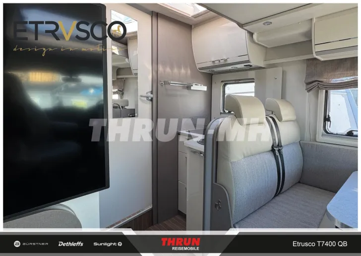 Fahrzeugbild Etrusco T 7400 QB | SAT | SOLAR | LUFTFEDER | HUBBETT #15