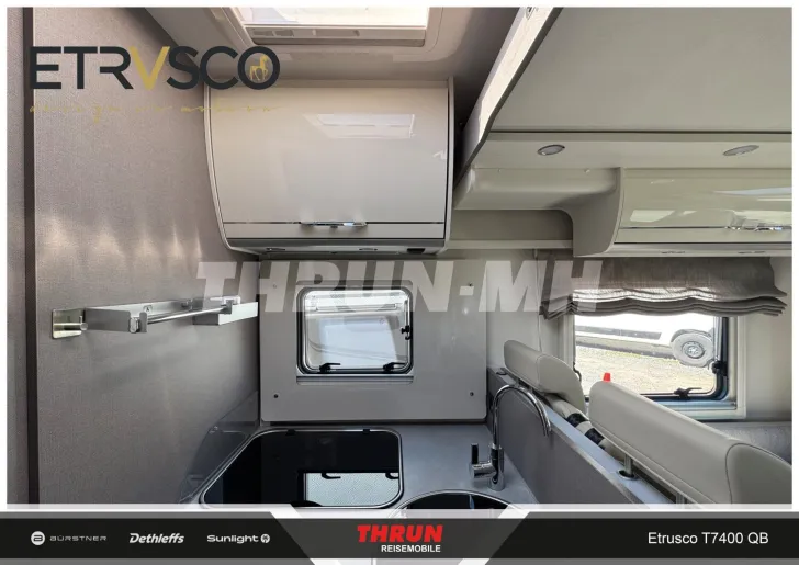 Fahrzeugbild Etrusco T 7400 QB | SAT | SOLAR | LUFTFEDER | HUBBETT #17