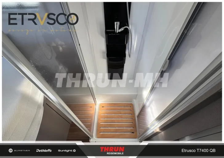 Fahrzeugbild Etrusco T 7400 QB | SAT | SOLAR | LUFTFEDER | HUBBETT #25