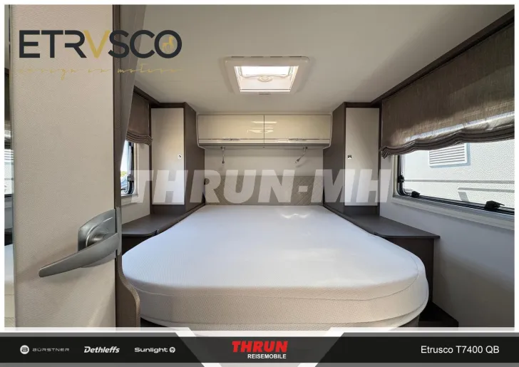 Fahrzeugbild Etrusco T 7400 QB | SAT | SOLAR | LUFTFEDER | HUBBETT #28