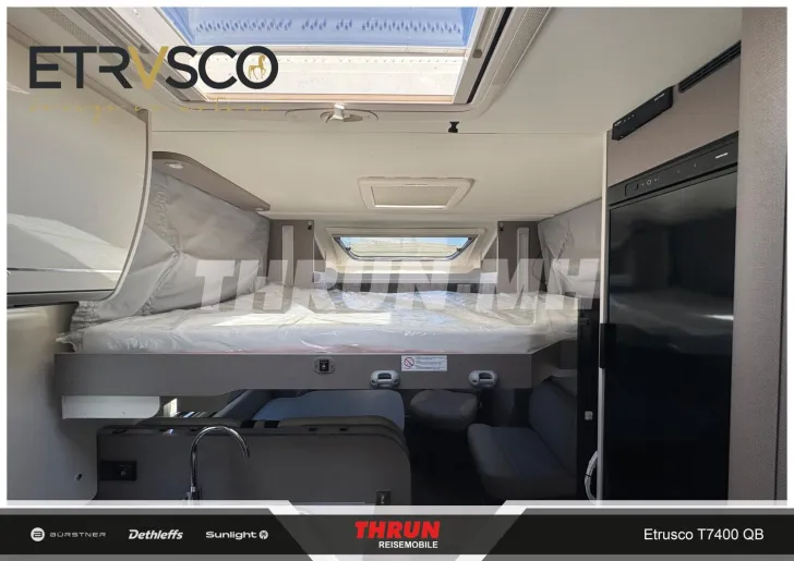 Fahrzeugbild Etrusco T 7400 QB | SAT | SOLAR | LUFTFEDER | HUBBETT #36
