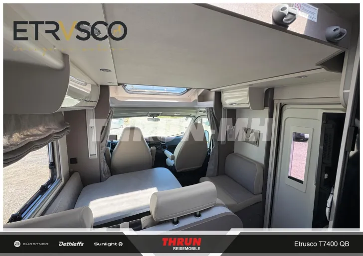 Fahrzeugbild Etrusco T 7400 QB | SAT | SOLAR | LUFTFEDER | HUBBETT #37