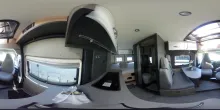 360° Innenansicht Dethleffs Globetrail 600 DS Combi6D+Schlafdach+Alle Pakete