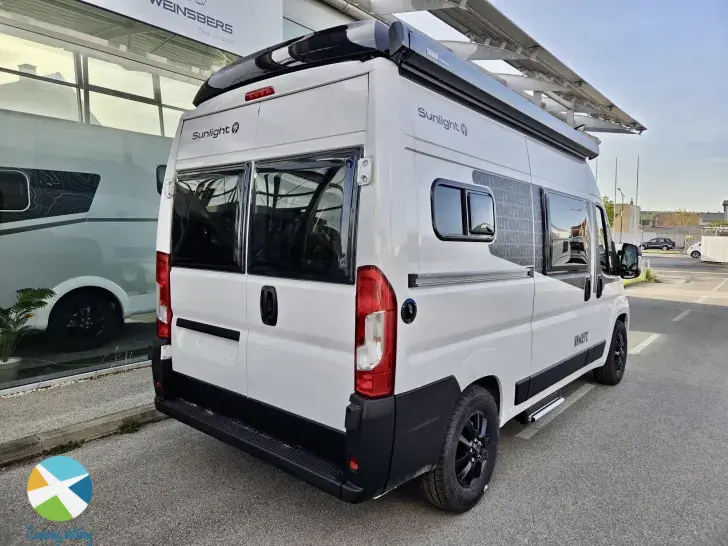 Frontal Hinten Sunlight Camper Van CLIFF 540 Vanlife