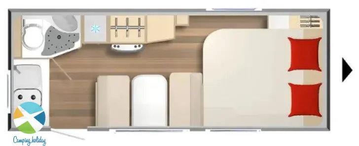 Grundriss Tag Bürstner Premio Life 480 TS