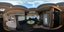 360° Innenansicht Hymer B-ML I 780 *Hubstützen*Arktis*Autarkie*Klima*