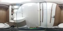 360° Innenansicht Carado T 338 auf Okt. 26|Autom|Pro+|Digi-Paket|Hubbett
