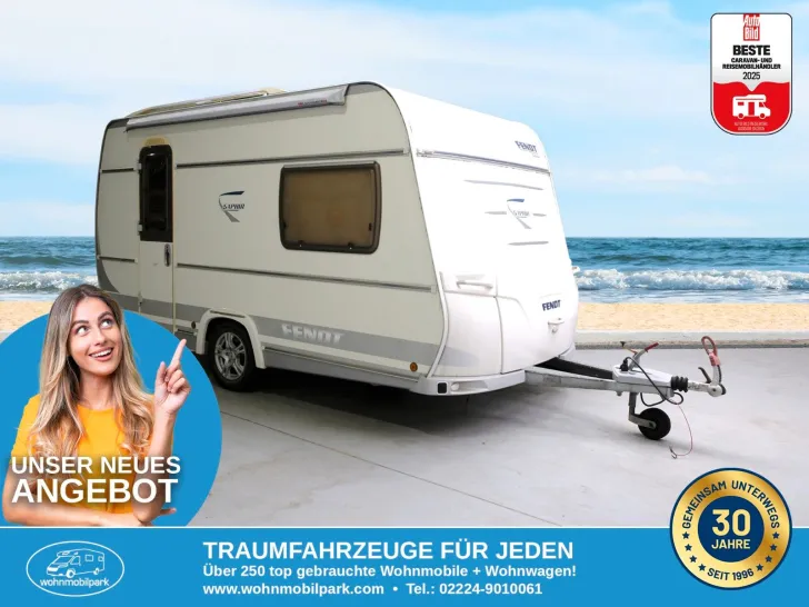 Fahrzeugbild Fendt Saphir 390/Festbett/Dachreling/Truma #1