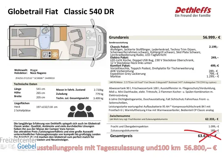 Fahrzeugbild Dethleffs Globetrail 540 DR #5