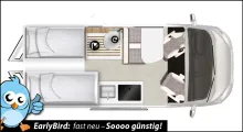 Fahrzeugbild Karmann Mobil Davis 600 Lifestyle *SCHAUSONNTAG 11-16 UHR* #3