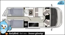 Fahrzeugbild Karmann Mobil Davis 620 TS *SCHAUSONNTAG 11-16 UHR* #3