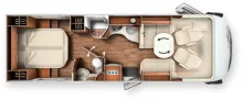 Grundriss Tag Carthago chic c-line I 5.8 XL QB