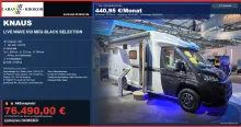 Fahrzeugbild Knaus L!VE WAVE 650 MEG Black Selection TV-Paket #1