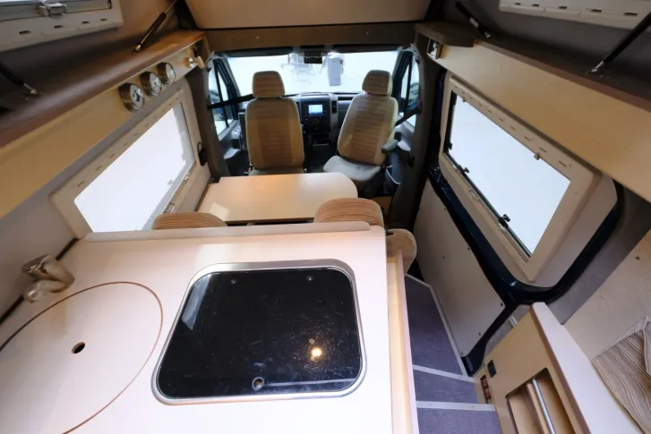 Fahrzeugbild Fischer Maximo/Hochdach mit Hubbett/Klima/Solar/AHK/Mark #9