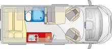 Grundriss Tag Pössl 2Win S Plus Citroen 140 PS