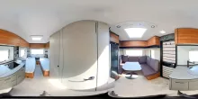 360° Innenansicht Hymer Eriba Eriba Novaline 495