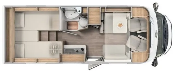 Fahrzeugbild Carado V347 *Bettenumbau*Holzrost*Basic-Paket* #3