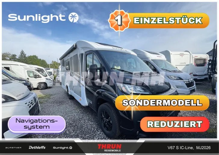 Fahrzeugbild Sunlight Adventure V 67S IC-LINE SONDERMODELL | AKTION #1