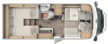 Fahrzeugbild Carado V347 *Bettenumbau*Holzrost*Basic-Paket* #3