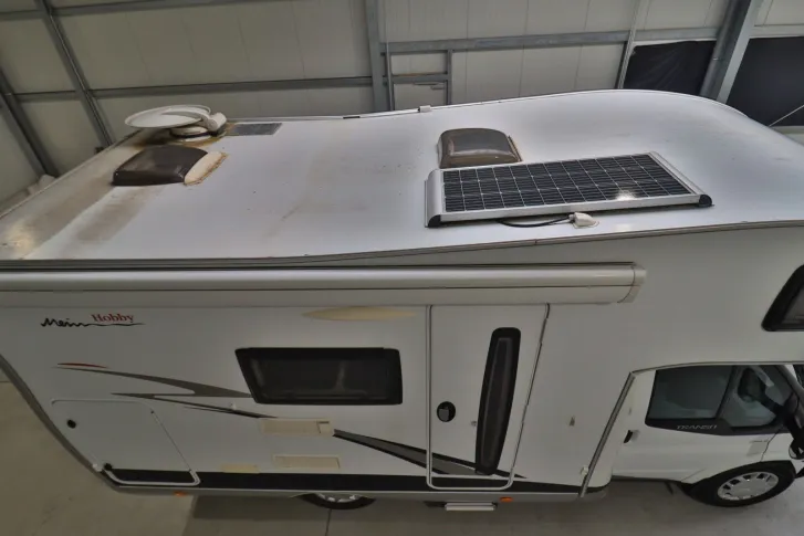 Fahrzeugbild Hobby Siesta A 55 GS/Festbett/Garage/Klima/Solaranlage #5