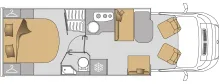 Grundriss Tag Mooveo Tei 74QB Fiat