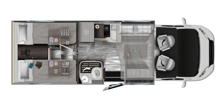 Fahrzeugbild Mobilvetta Krosser P86, MJ27, Safety, TV, WIFI, Automatik #35