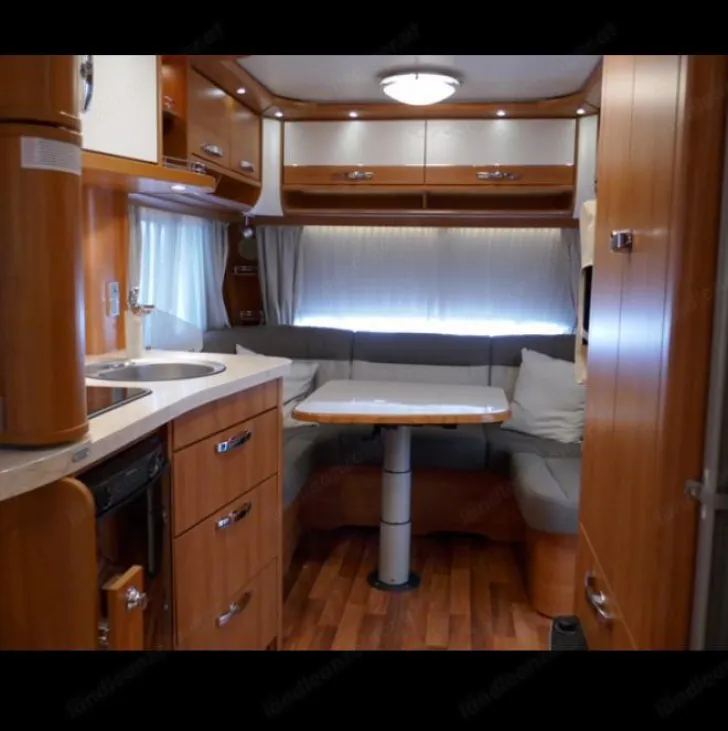 Grundriss Nacht Hymer Eriba Nova LuxusLine 465 Sehr Gut