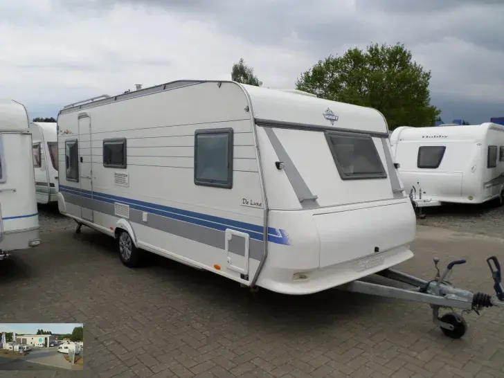 Fahrzeugbild Hobby De Luxe Easy 560 KMFe Nr. 35 - Etagenb., franz. Bett #1