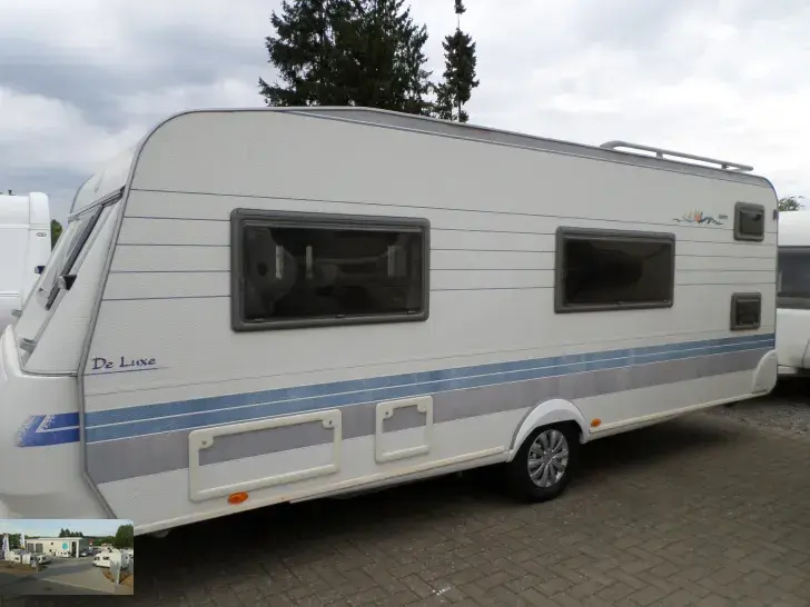 Fahrzeugbild Hobby De Luxe Easy 560 KMFe Nr. 35 - Etagenb., franz. Bett #34