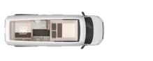 Grundriss Nacht Knaus BoxDrive 600 XL gut gepflegt