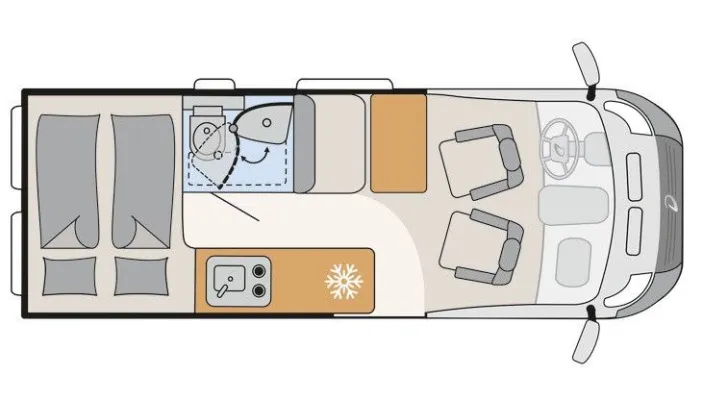 Fahrzeugbild Dethleffs Globetrail Fiat 600 DS #1