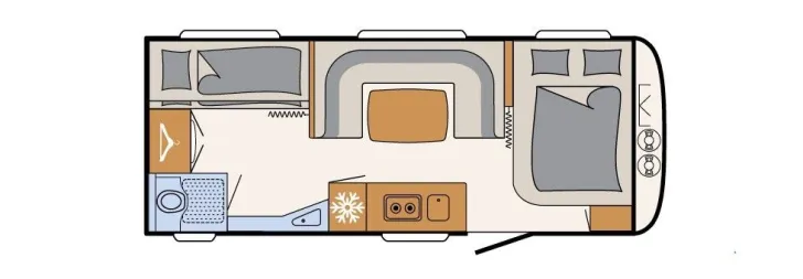 Fahrzeugbild Dethleffs Camper 540 QMK Modell 2026 #4