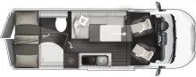 Grundriss Tag Roller Team Livingstone 7 Active 5-Sitzplätze Winter Paket