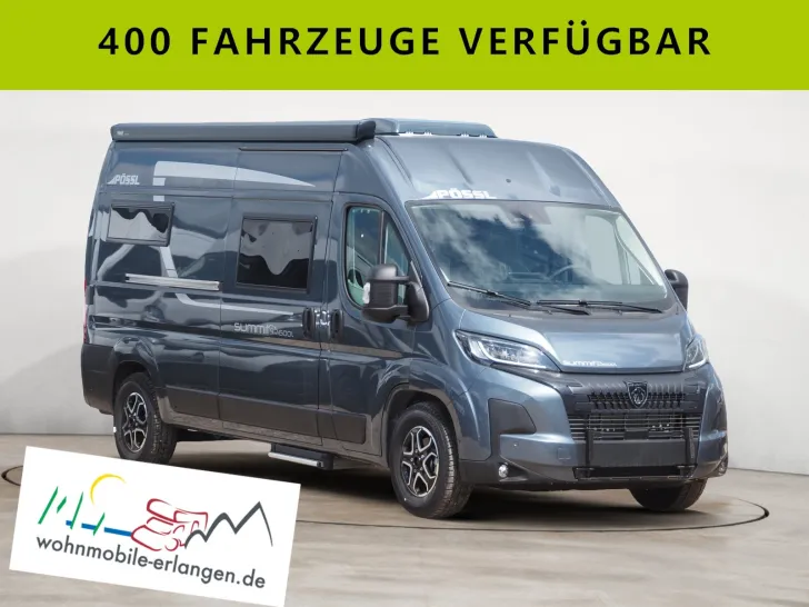 Fahrzeugbild Pössl SUMMIT SHINE 600 L, Aut., Premium, Lith./Sol. #1