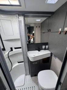 Grundriss Nacht Hymer ML-T 580 4x4 ALLRAD Umbau & Expedition