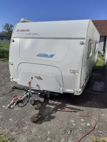 Grundriss Tag Dethleffs 75-Jahre-Caravan 560 SK sehr gut gepflegt