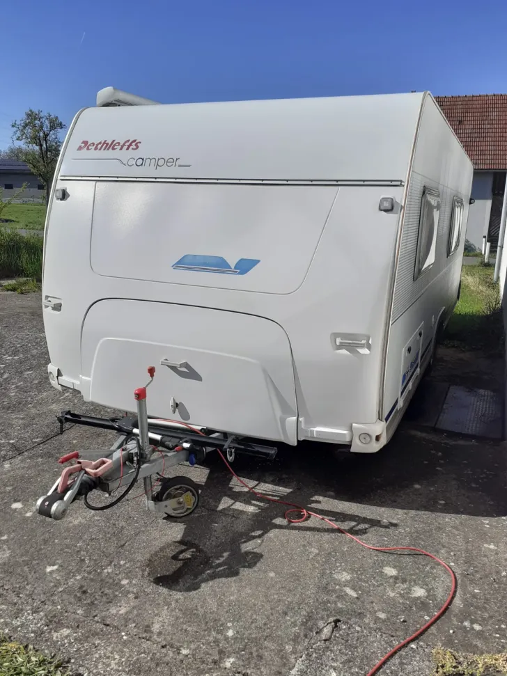 Grundriss Tag Dethleffs 75-Jahre-Caravan 560 SK sehr gut gepflegt
