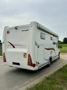 Grundriss Nacht Eura Mobil Contura 700 EB gepflegt