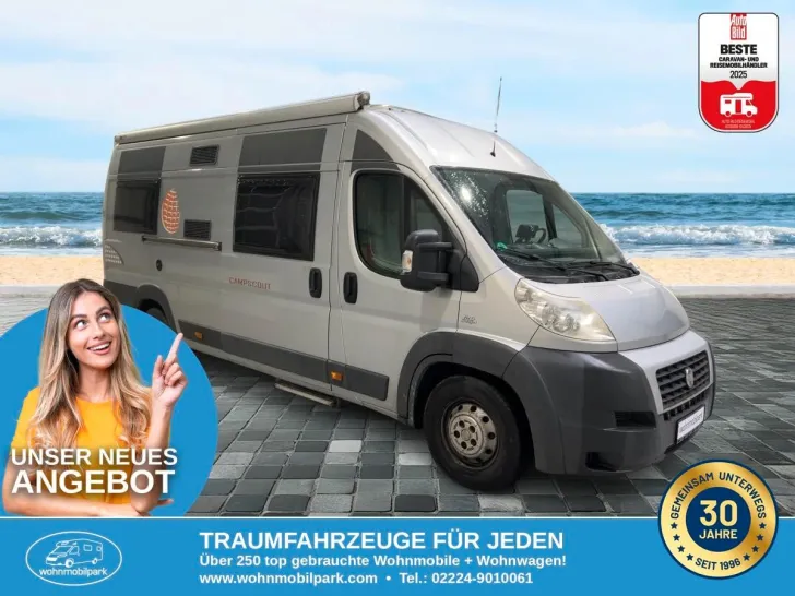 Fahrzeugbild Globecar Campscout/Einzelbetten/Klima/Markise/2.Hand #1