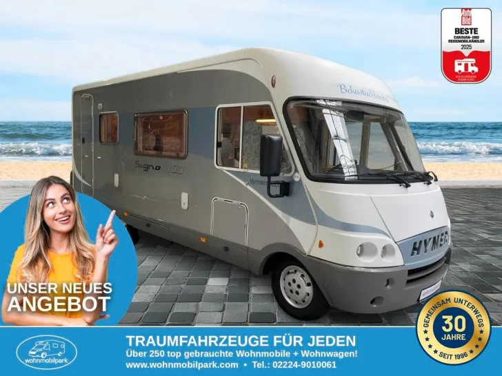 Fahrzeugbild Hymer B 544 Signo100/Hubbett/Klimaanlage/Finanzierung #1