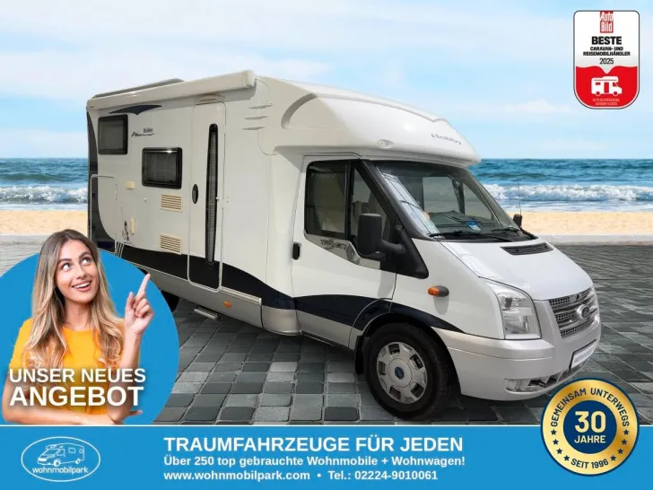 Fahrzeugbild Hobby Siesta T 600 GFLC/Festbett/Garage/Klima/Markise #1