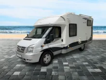 Fahrzeugbild Hobby Siesta T 600 GFLC/Festbett/Garage/Klima/Markise #2