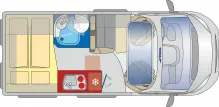 Grundriss Tag Pössl Summit PRIME 540 ..... mit TOP Ausstattung