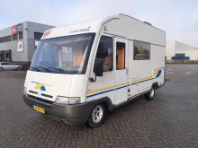 Grundriss Tag Eura Mobil Integra 566 LS Klimaanlage, gut gew