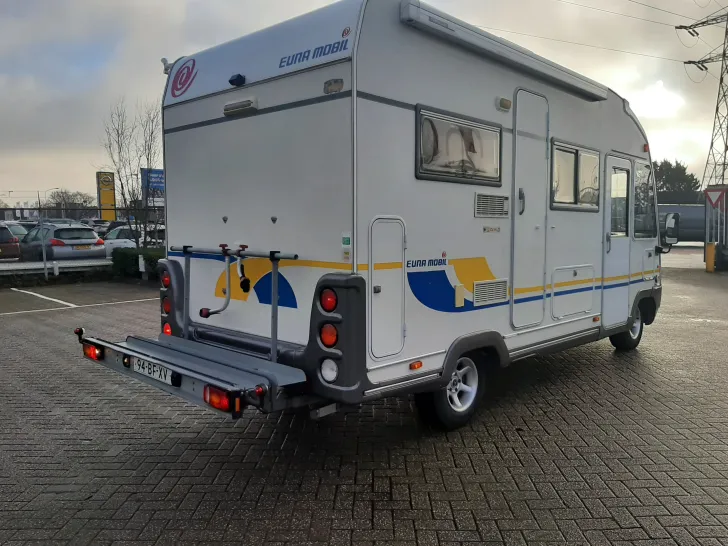 Grundriss Nacht Eura Mobil Integra 566 LS Klimaanlage, gut gew