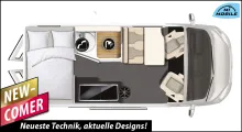 Fahrzeugbild Karmann Mobil Dexter 560 AW *SCHAUSONNTAG 11-16 UHR* #3