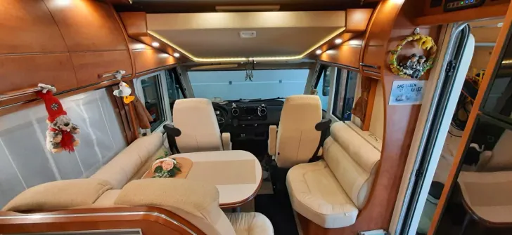 Grundriss Tag Carthago chic c-line I 5.0 QB L superior Garagenfahrzeug